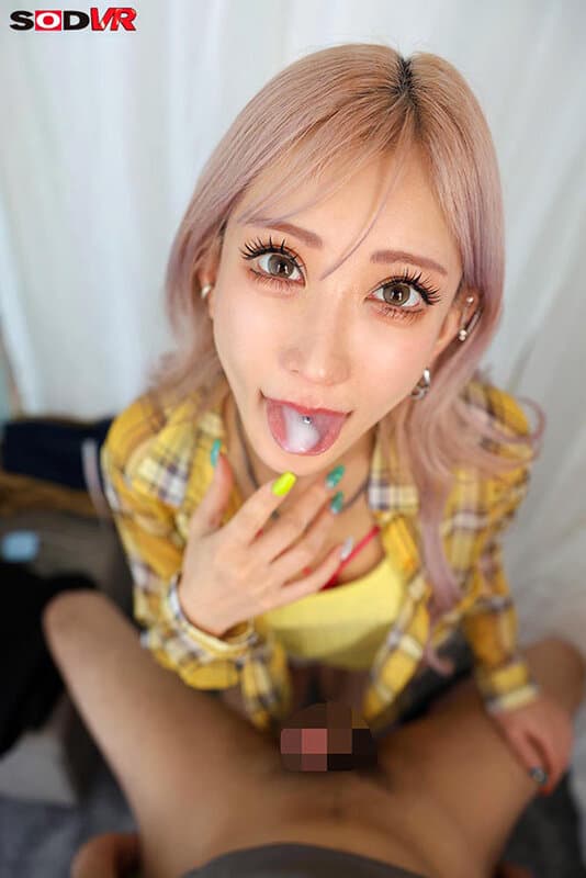 【VR】【8K】試着室に僕を連れ込みさりげなく勃起誘惑してじっくりねっとり痴女る隠れ肉食ギャル店員AIKA sample 7