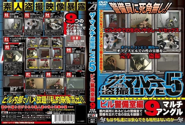 ザ・マルチ盗撮LIVE 5 ビル警備室編