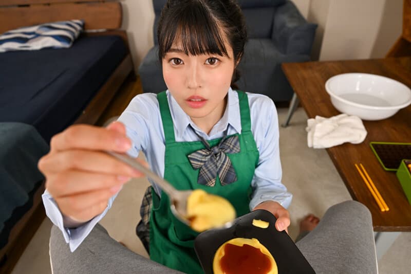 【VR】【8K】喉奥介護志願の女子校生を徹底的に汚してやったY森さん sample 2